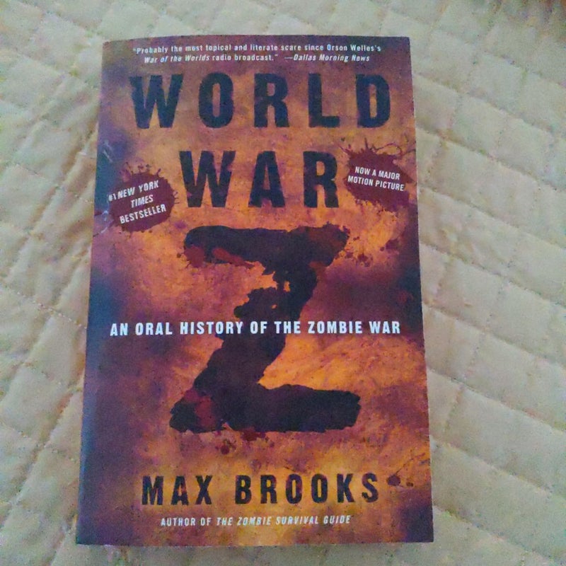 World War Z Signed 