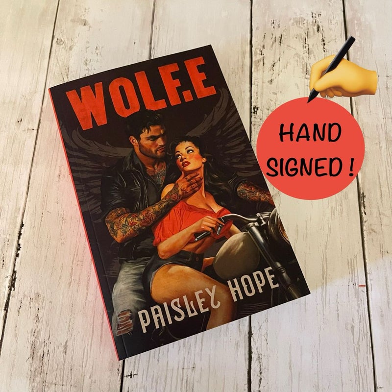 HAND SIGNED ✨ Wolf. e