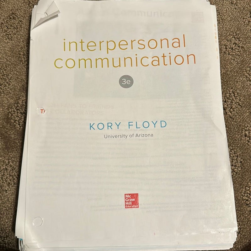 Interpersonal Communication