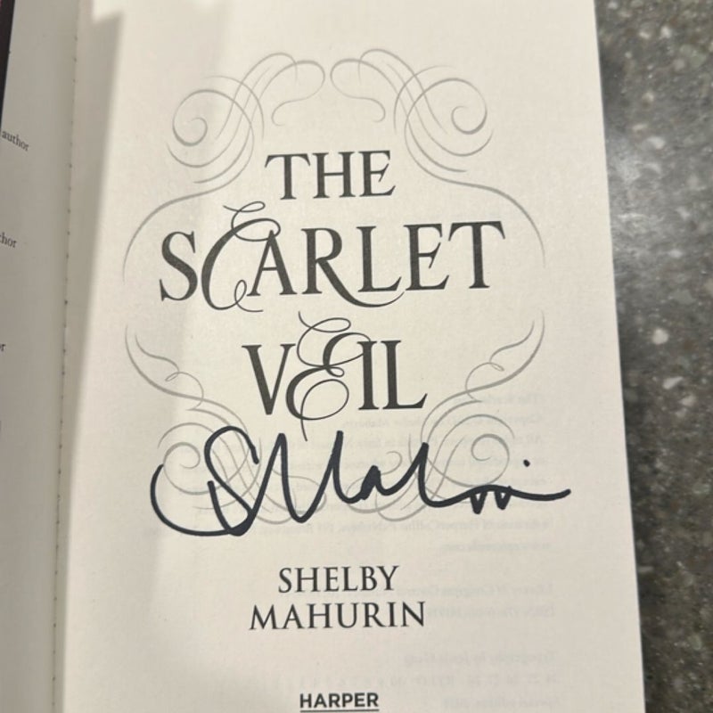 The Scarlet Veil SIGNED Deluxe Limited Edition