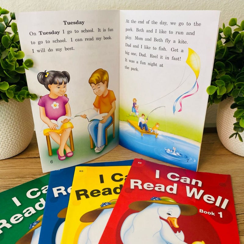 Abeka K5 I Learn to Read, I Do Read, and I Can Read Well 