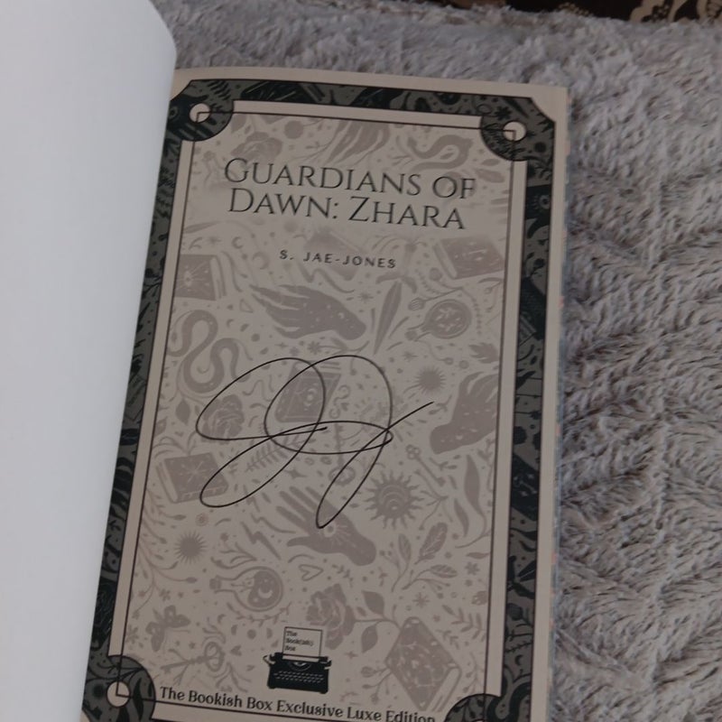 Guardians of Dawn bookish box signed special edition 