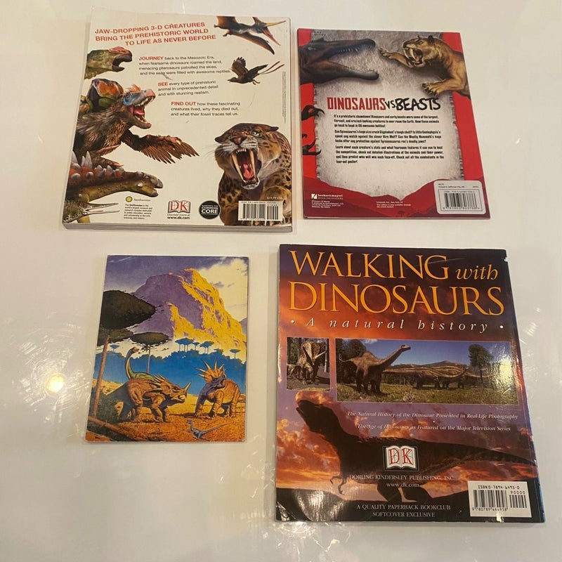 DK Dinosaur Book Bundle for Kids