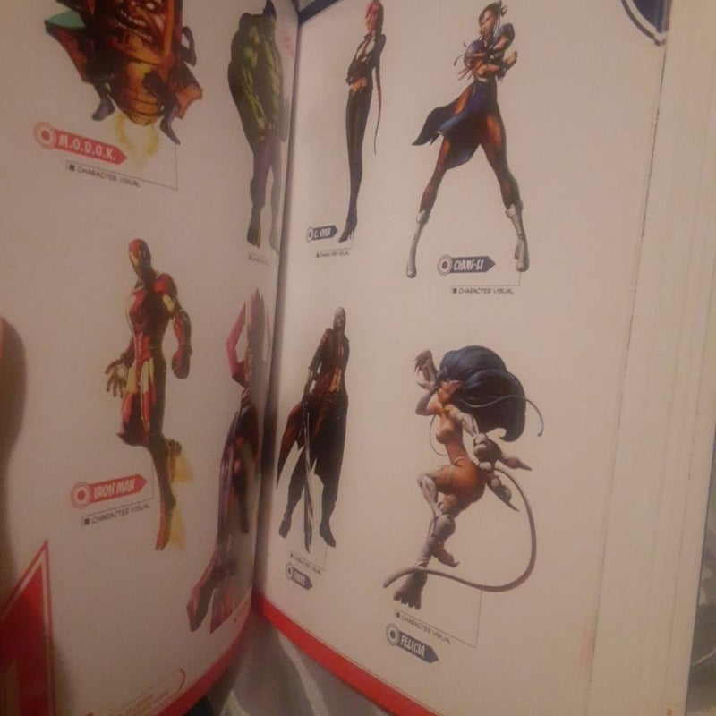 Marvel Vs Capcom Official complete Works art book by Udon