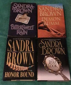 Sandra Brown Four Pack Hardcover Novels 