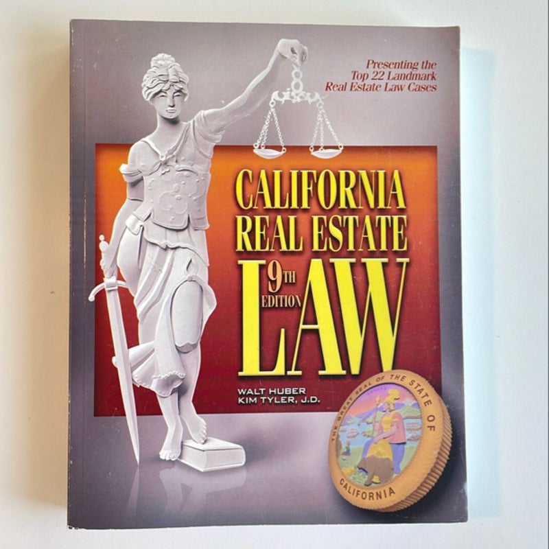 California Real Estate Law 9th Edition