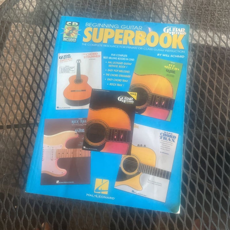 The Hal Leonard Guitar Superbook Book with Online Audio Tracks