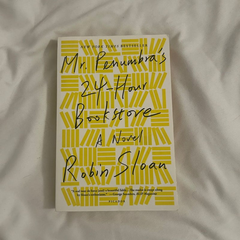 Mr. Penumbra's 24-Hour Bookstore