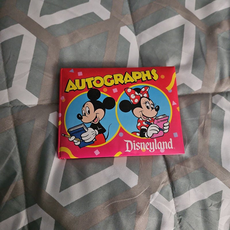 Disney Autograph Book by Disney , Hardcover