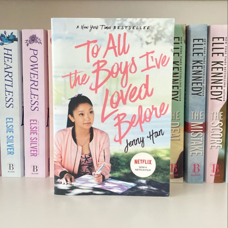To All the Boys I've Loved Before (with handmade bookmark)