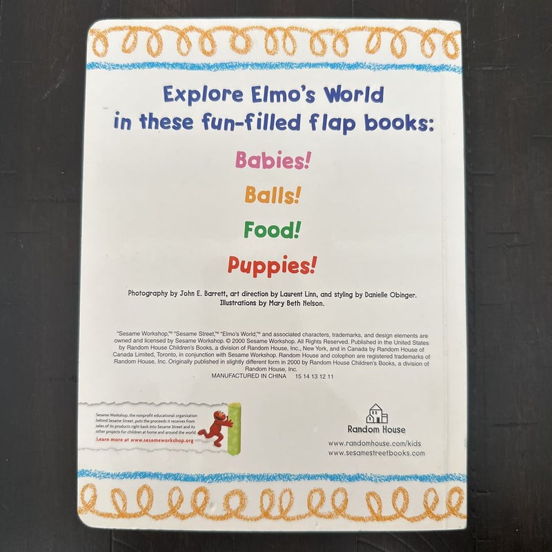 Elmo Board Book Bundle