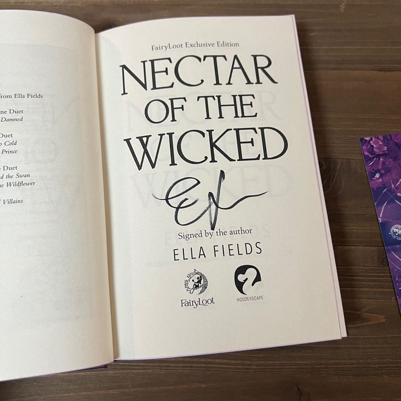 Nectar of the Wicked (Fairyloot Exclusive Edition)