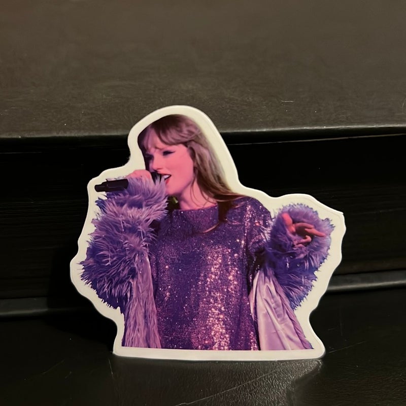 Taylor Swift sticker (does not include a book)