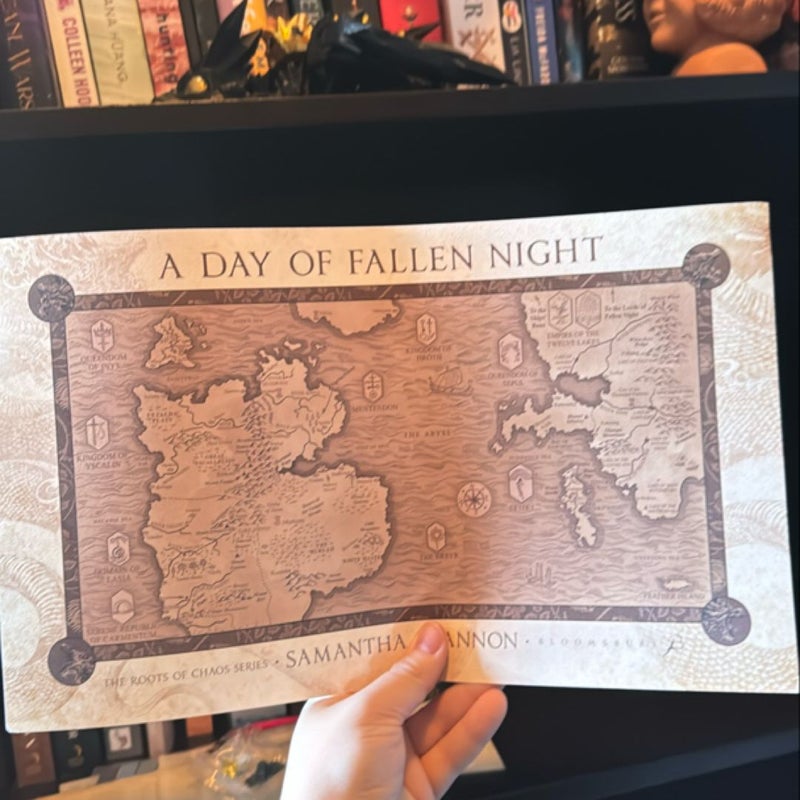 A Day of Fallen Night & The Priory of the Orange Tree