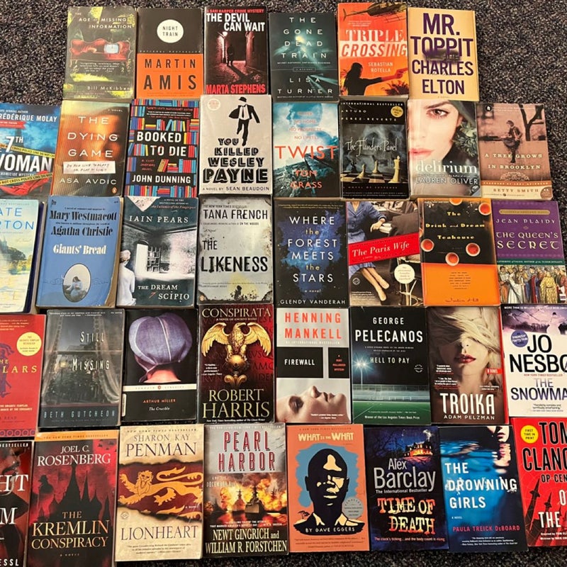 Various 38 Book Bundle