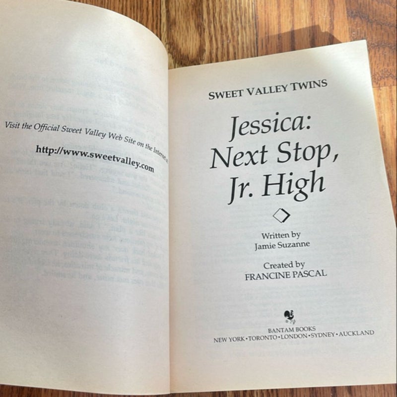 Jessica: Next Step, Jr. High