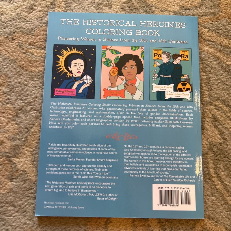 The Historical Heroines Coloring Book