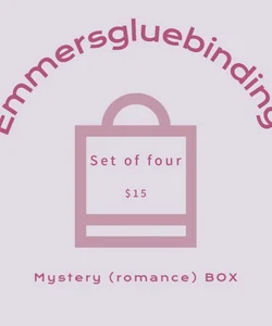 Set of four Romance books