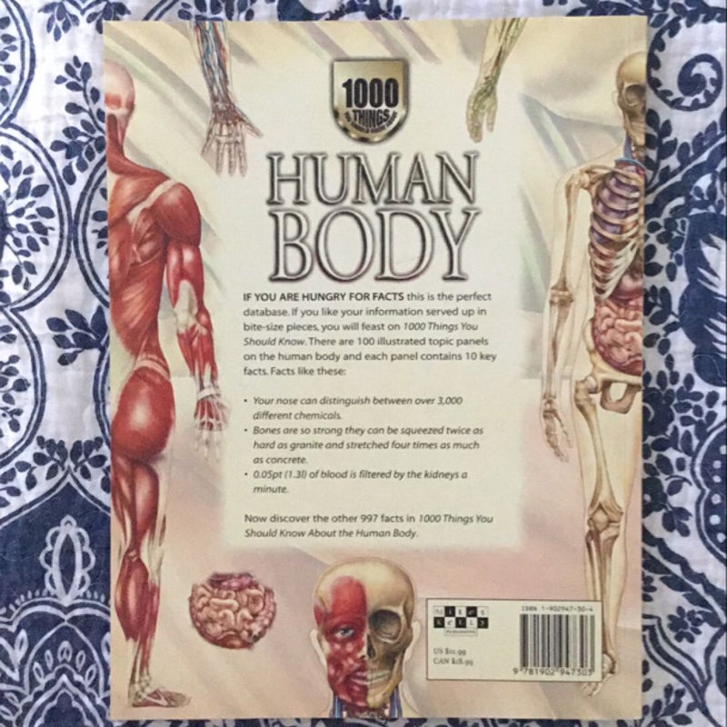 1000 Things You Should Know about the Human Body