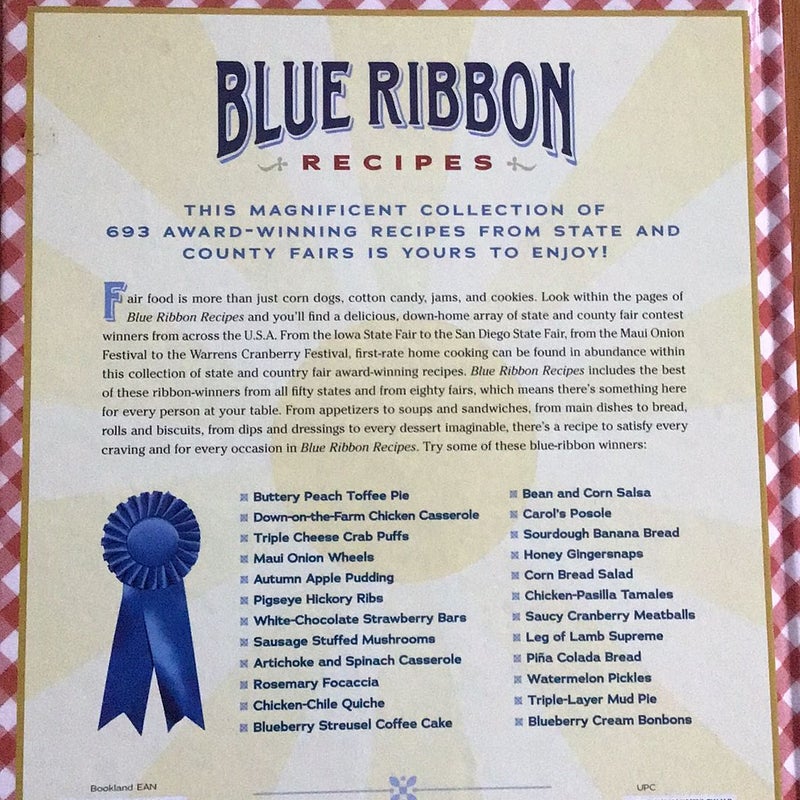 Blue Ribbon Recipes