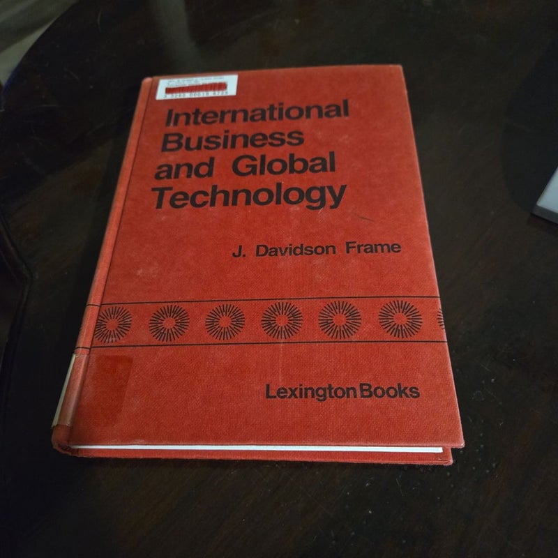 International Business and Global Technology
