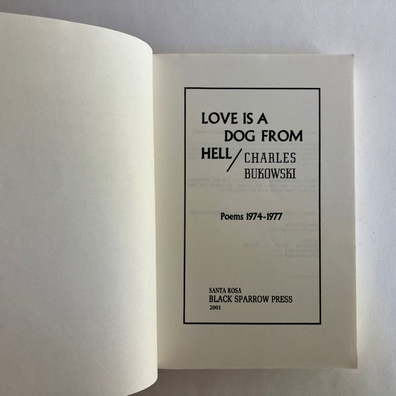 Love Is a Dog from Hell; Hollywood