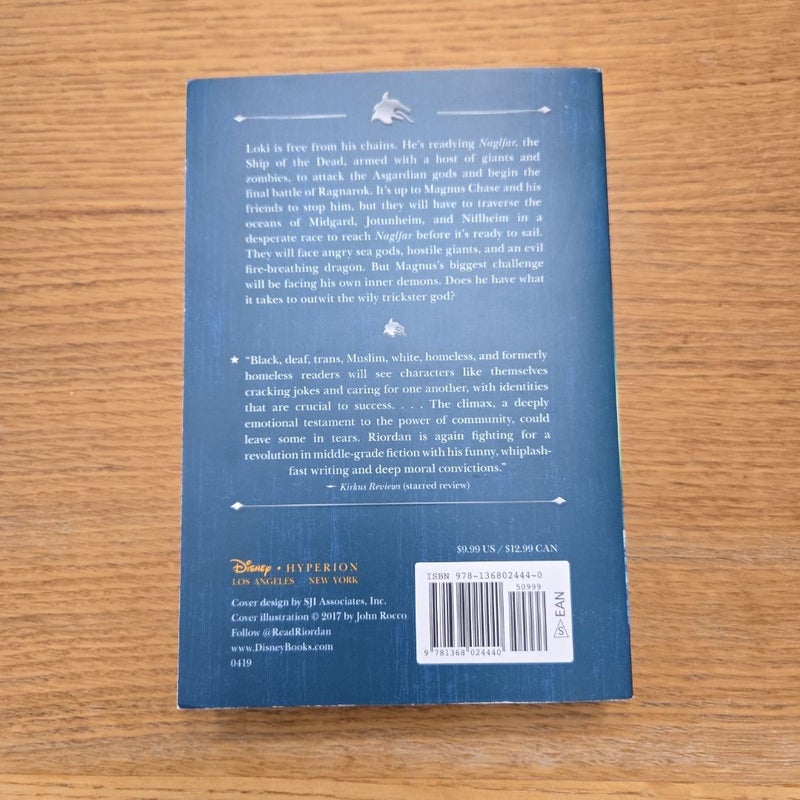 Magnus Chase and the Gods of Asgard, Book 3 the Ship of the Dead