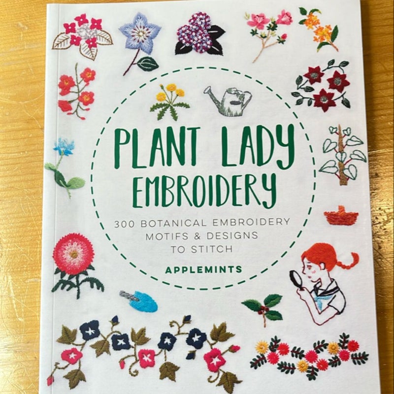 Plant Lady Embroidery