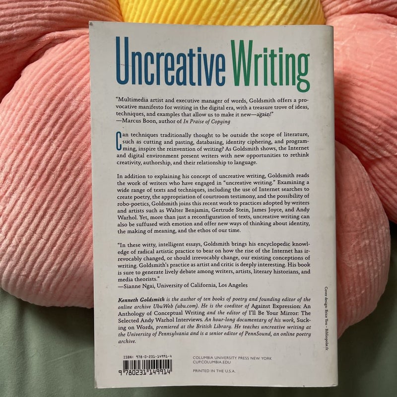 Uncreative Writing