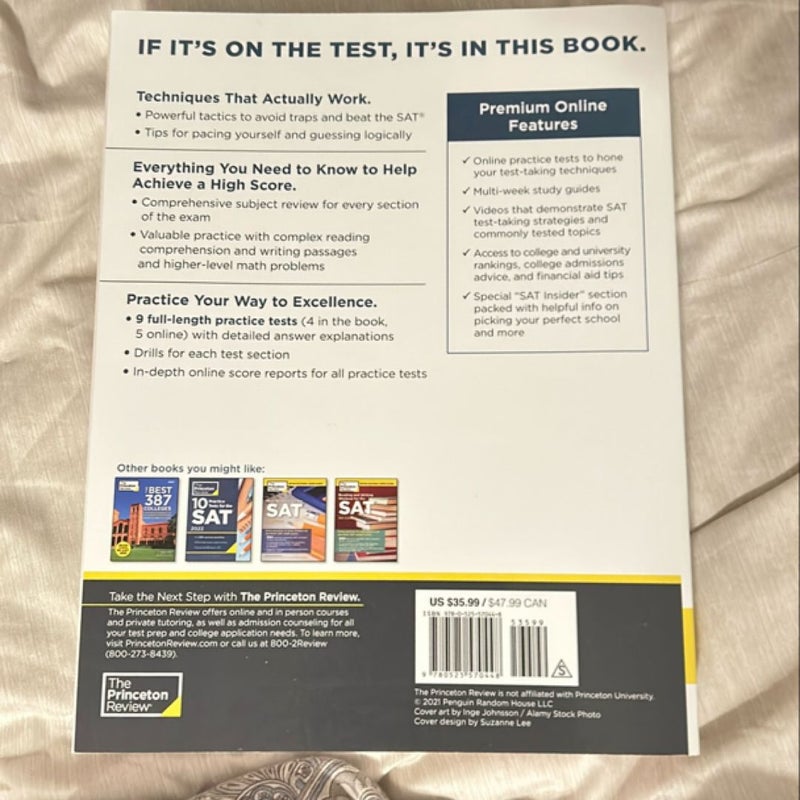 Princeton Review SAT Premium Prep 2022