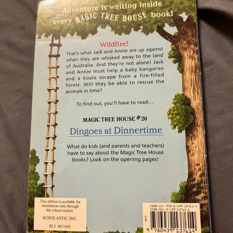 Magic Tree House Book #20 Dingoes At Dinnertime Mary Pope Osborne