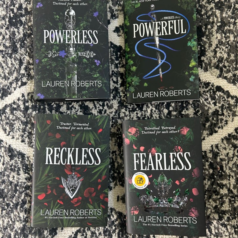 Fearless exclusive art , Reckless, Powerful, Powerless