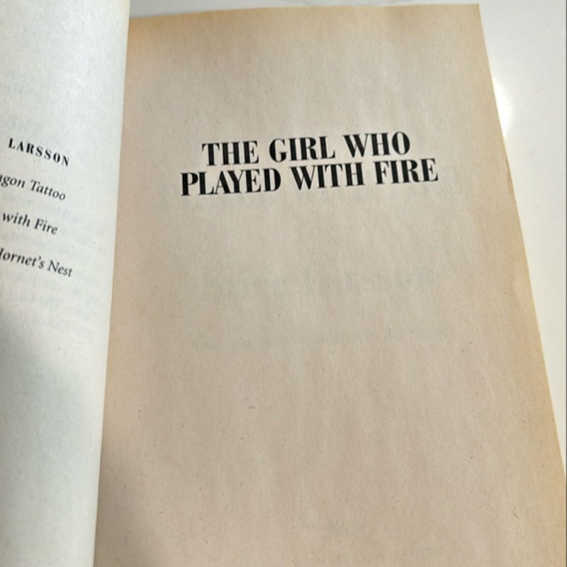 The Girl Who Played with Fire