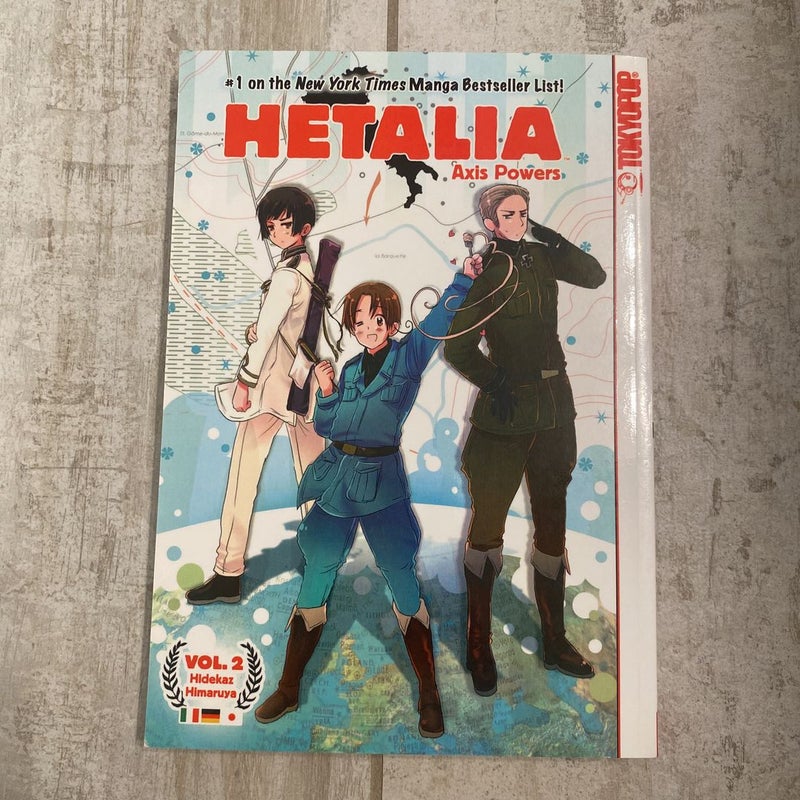 Hetalia Axis Powers 3-book bundle