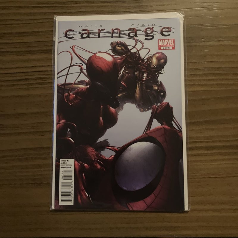 Marvel Comics Carnage 1-4