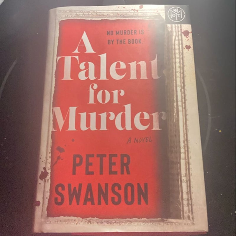 A talent for murder