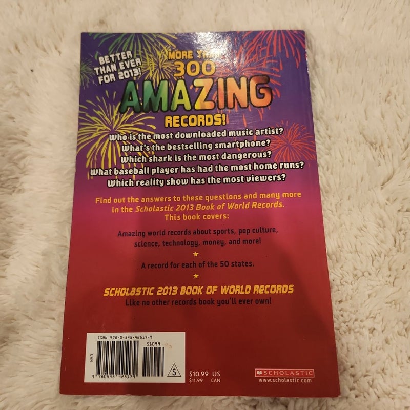 Scholastic Book of World Records 2013