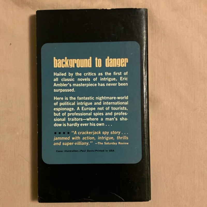 Background to Danger 