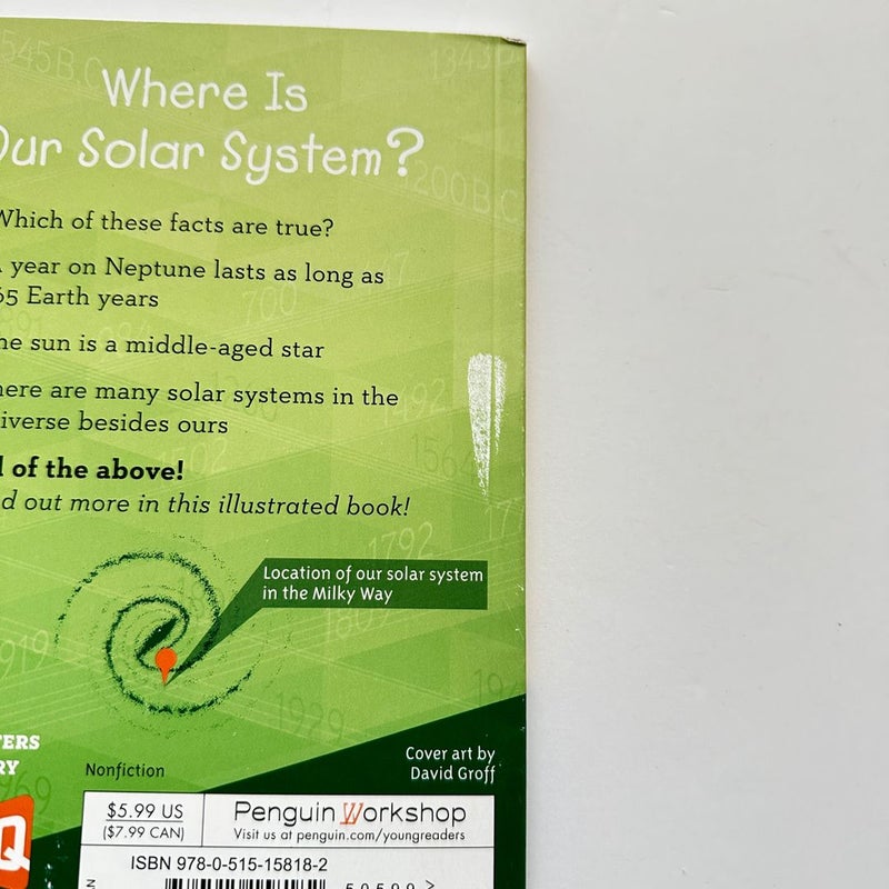 Where is Our Solar System?