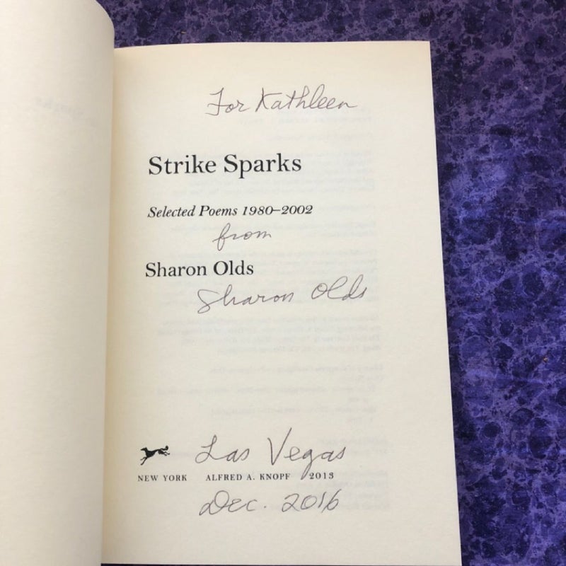 (Signed) Strike Sparks