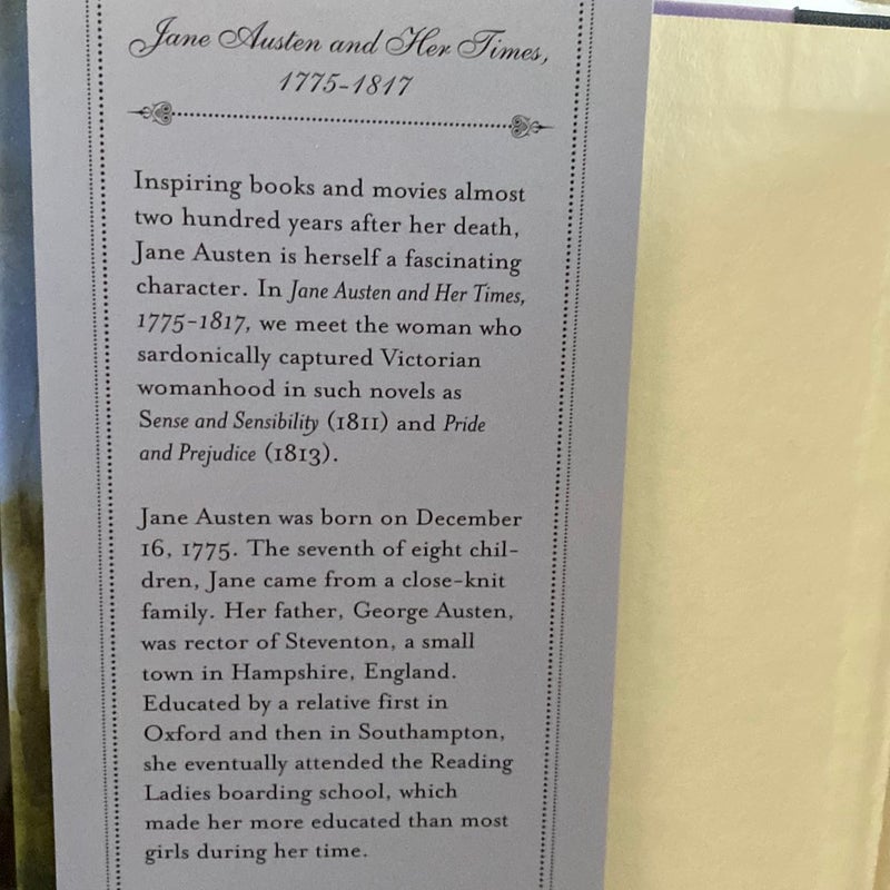 Jane Austen and Her Times, 1775 - 1817