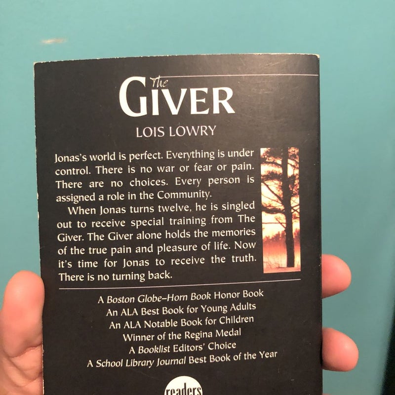 The giver - by Lois Lowry