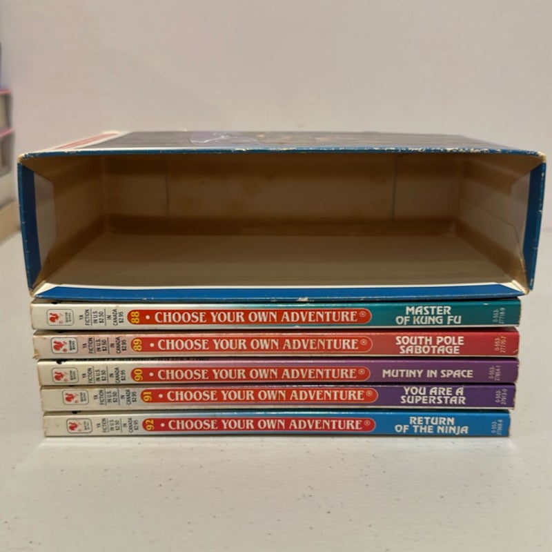 Choose Your Own Adventure 88-92 Box Set (1989)