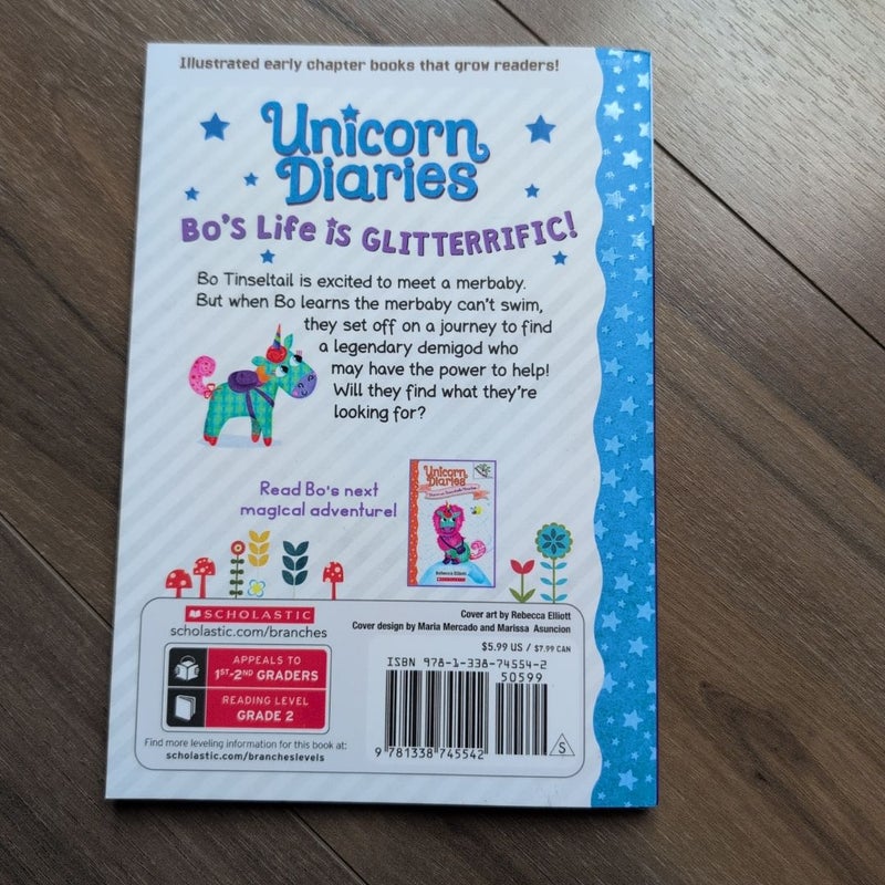 Bo and the Merbaby: a Branches Book (Unicorn Diaries #5)