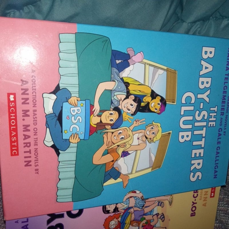 The Baby-Sitters Club Graphic Novels #1-7 Full-Color Edition