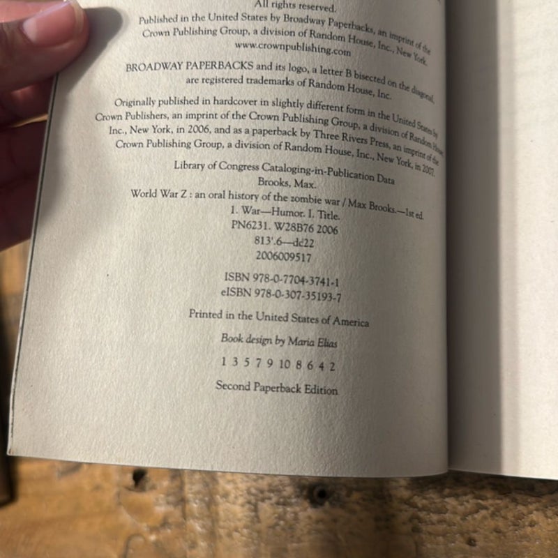 World War Z (Movie Tie-In Edition)