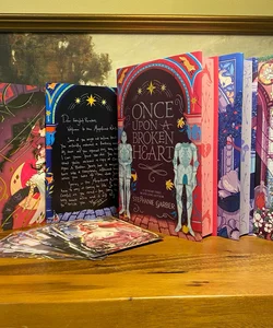 HAND SIGNED Fairyloot Once upon a Broken Heart & Goodies