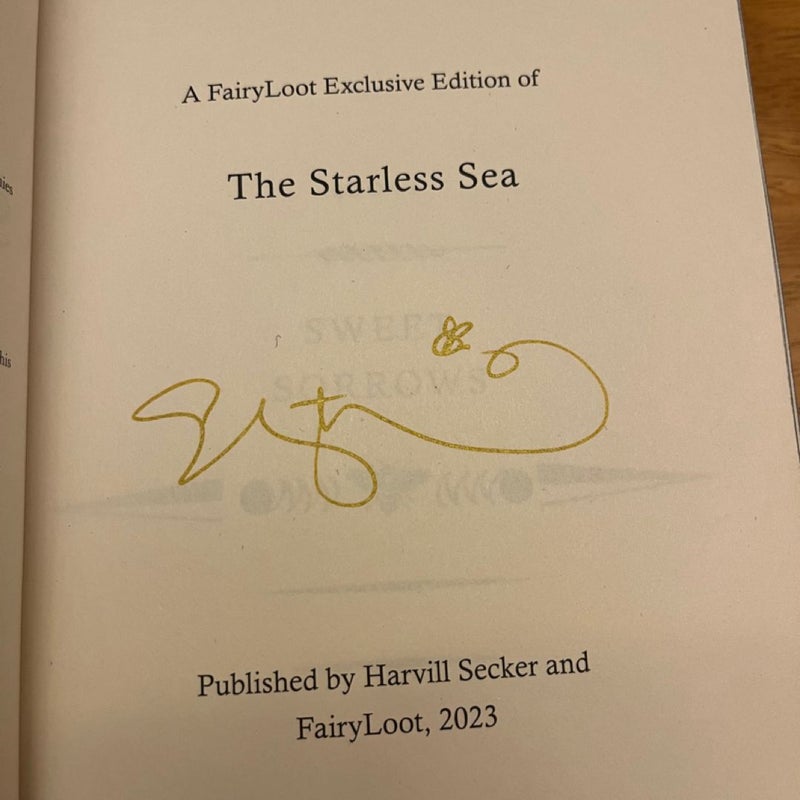 Fairyloot The Starless Sea