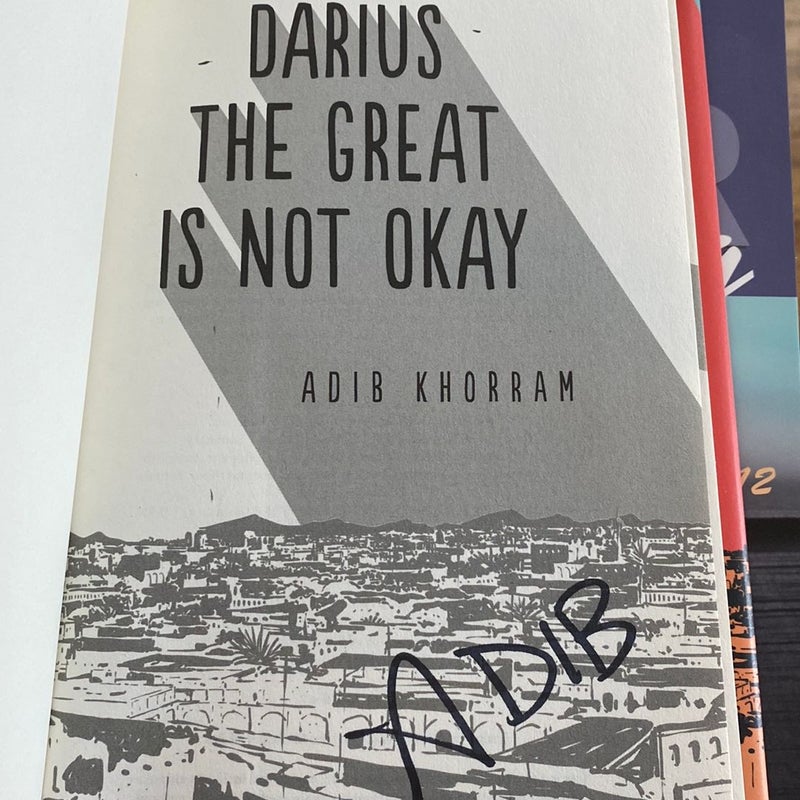 Signed - Darius the Great Is Not Okay