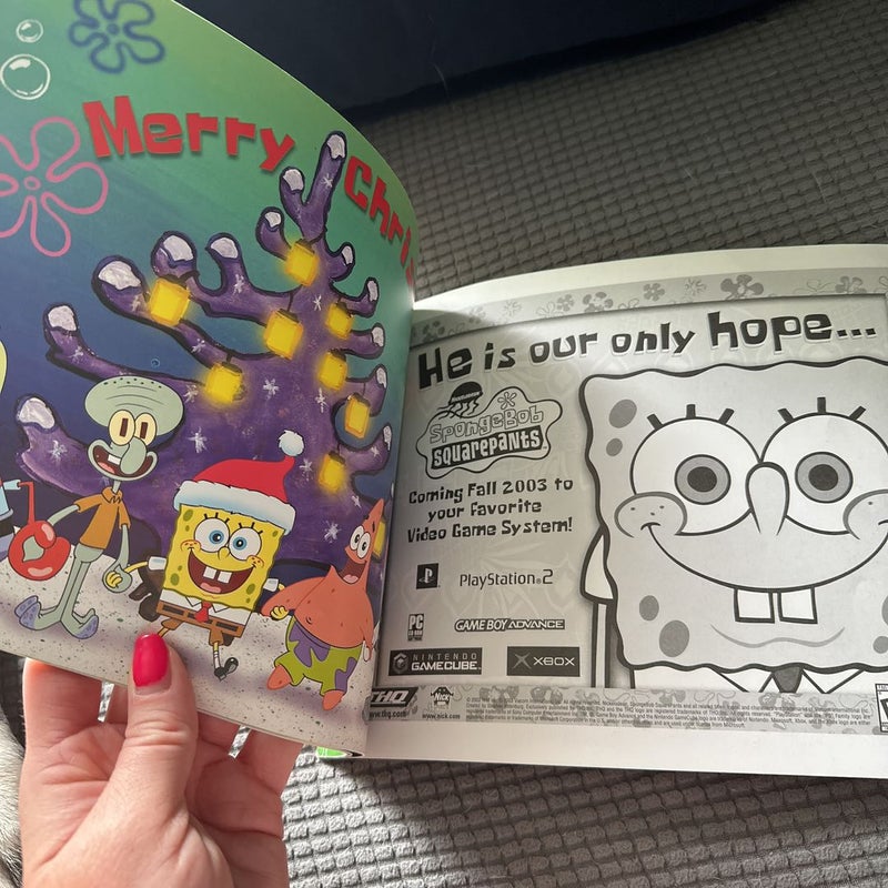 spongebob squarepants christmas coloring pages